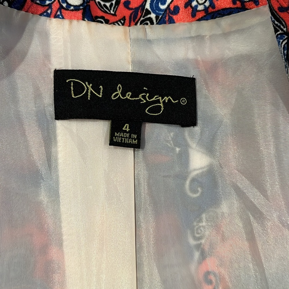 Super Cute Multicolored Spring/Summer Blazer - image 5